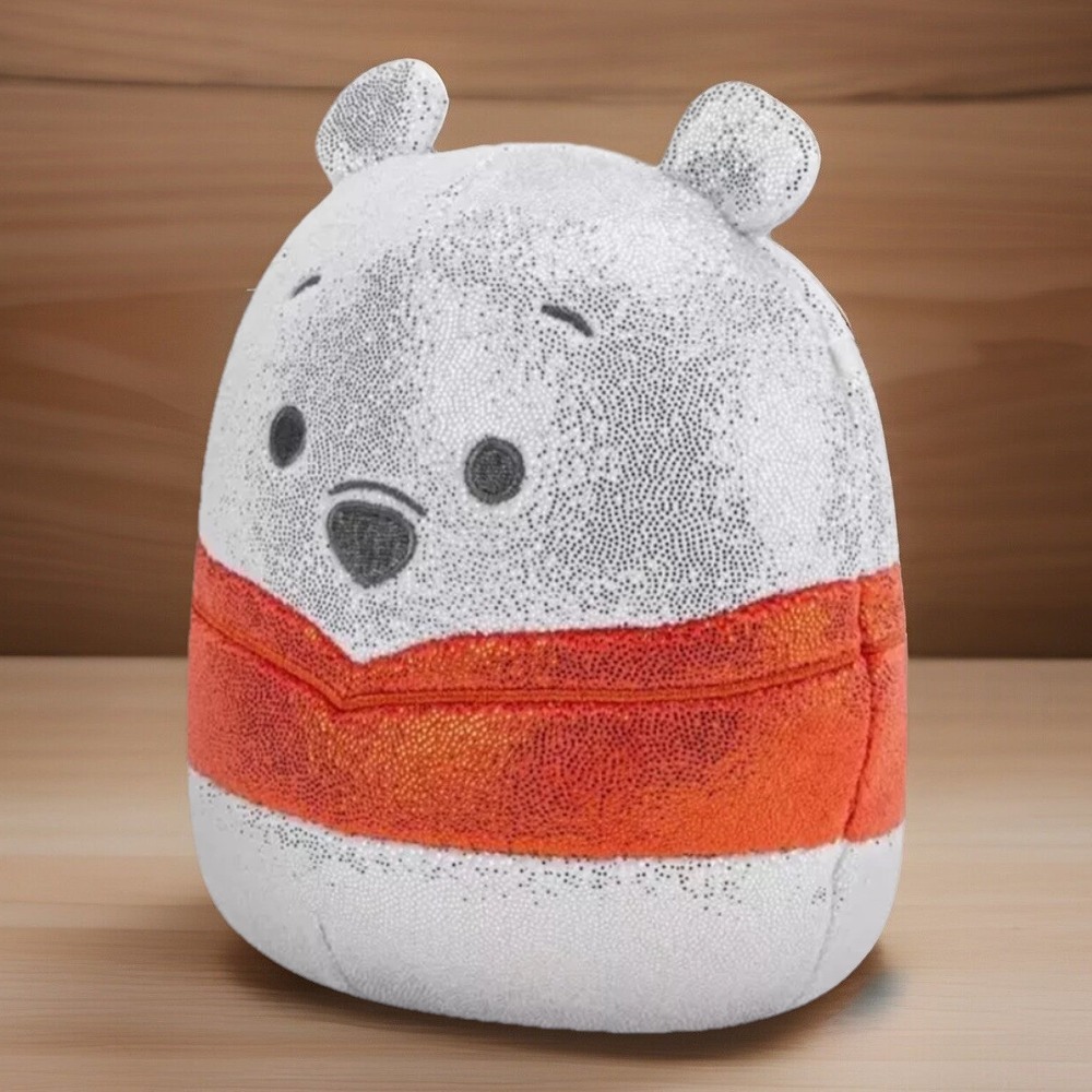 Squishmallows Disney Winnie the Pooh 100 year Glitter‎ Edition Kellytoy 6" New